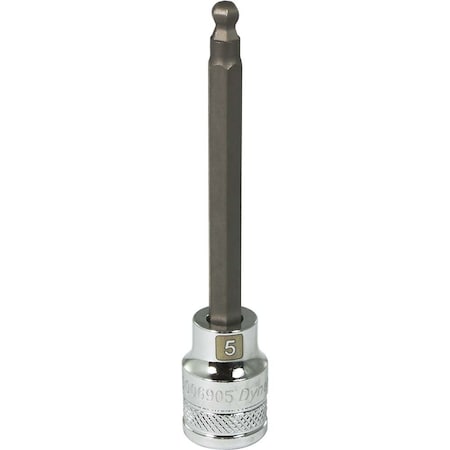 Dynamic 3/8" Drive, 5mm Metric Socket, Hex Points D006905
